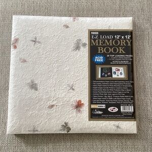 PIONEER E-Z Load 12x12 Memory Book Style MB-10M Floral